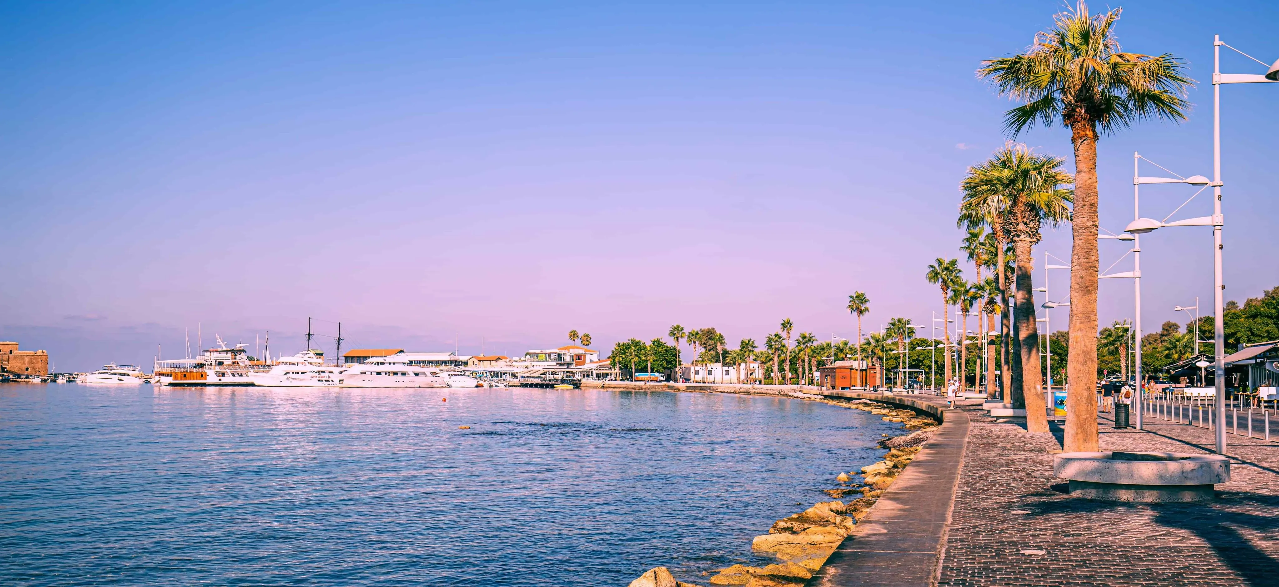 Paphos Port, Cyprus Paphos Port, Cyprus: A picturesque seaside town.