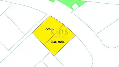 Działka mieszkaniowa na sprzedaż, Dystrykt Nikozja, Engomi