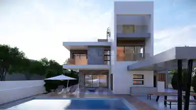 Dom wolnostojący na sprzedaż, Dystrykt Limassol, Ajos Tichonas, Dimos Amathountas