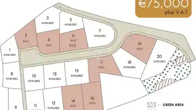 Residential Plot for sale, Larnaca, Kalavasos