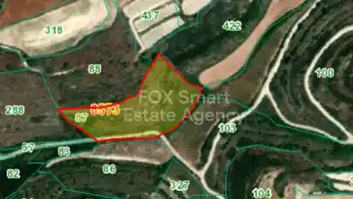 Agriculture Plot for sale, Paphos, Kathikas, Dimos Akama