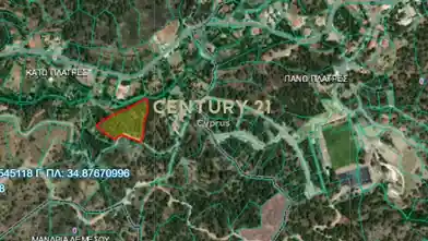 Residential Plot for sale, Limassol, Pano Platres