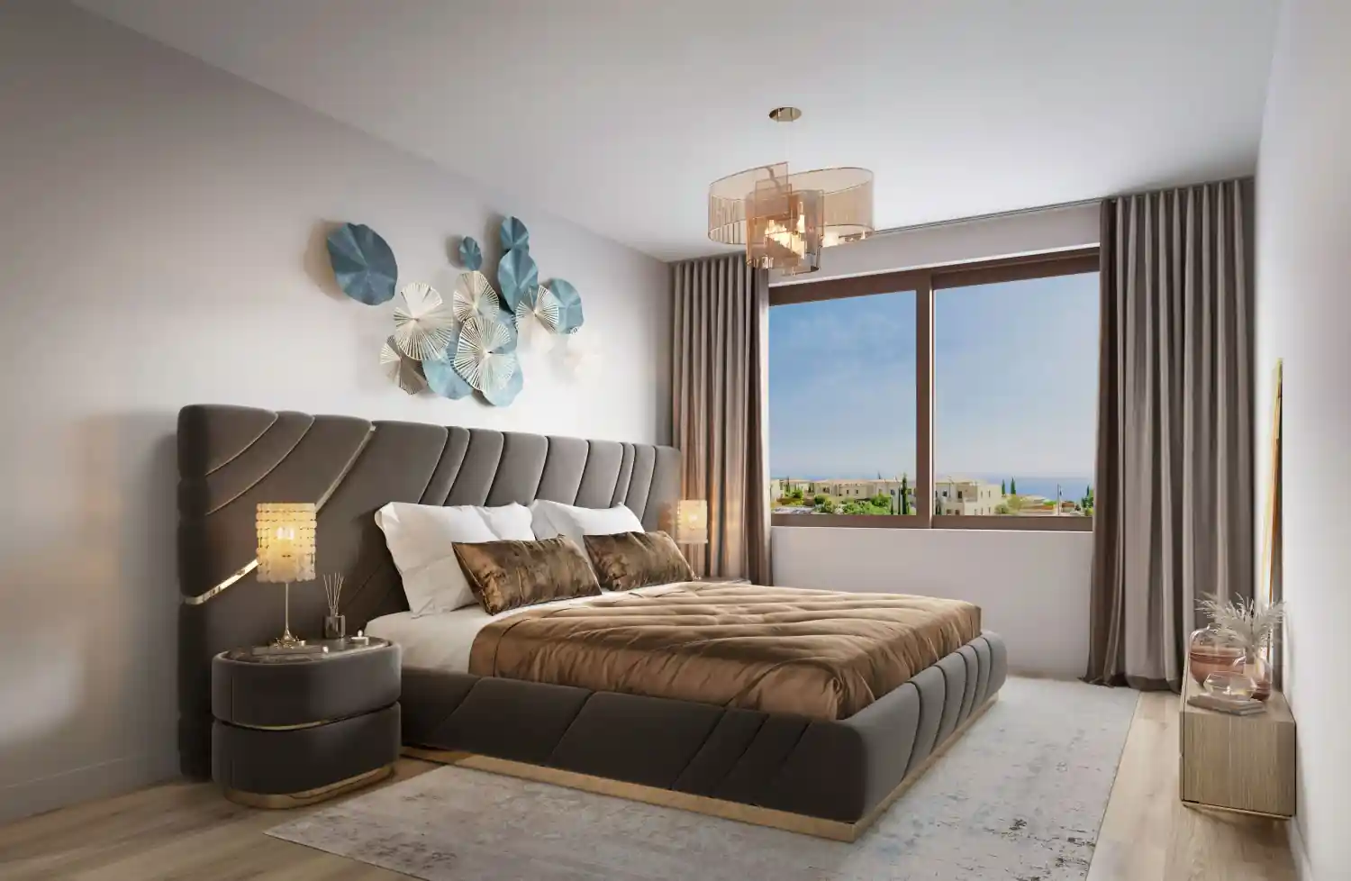 Варіант оздоблення проєкту Dionysus Greens Apartments 1