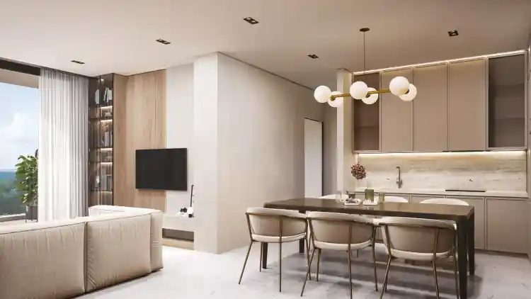 Panorama Apartments նախագծի հարդարման տարբերակ 3