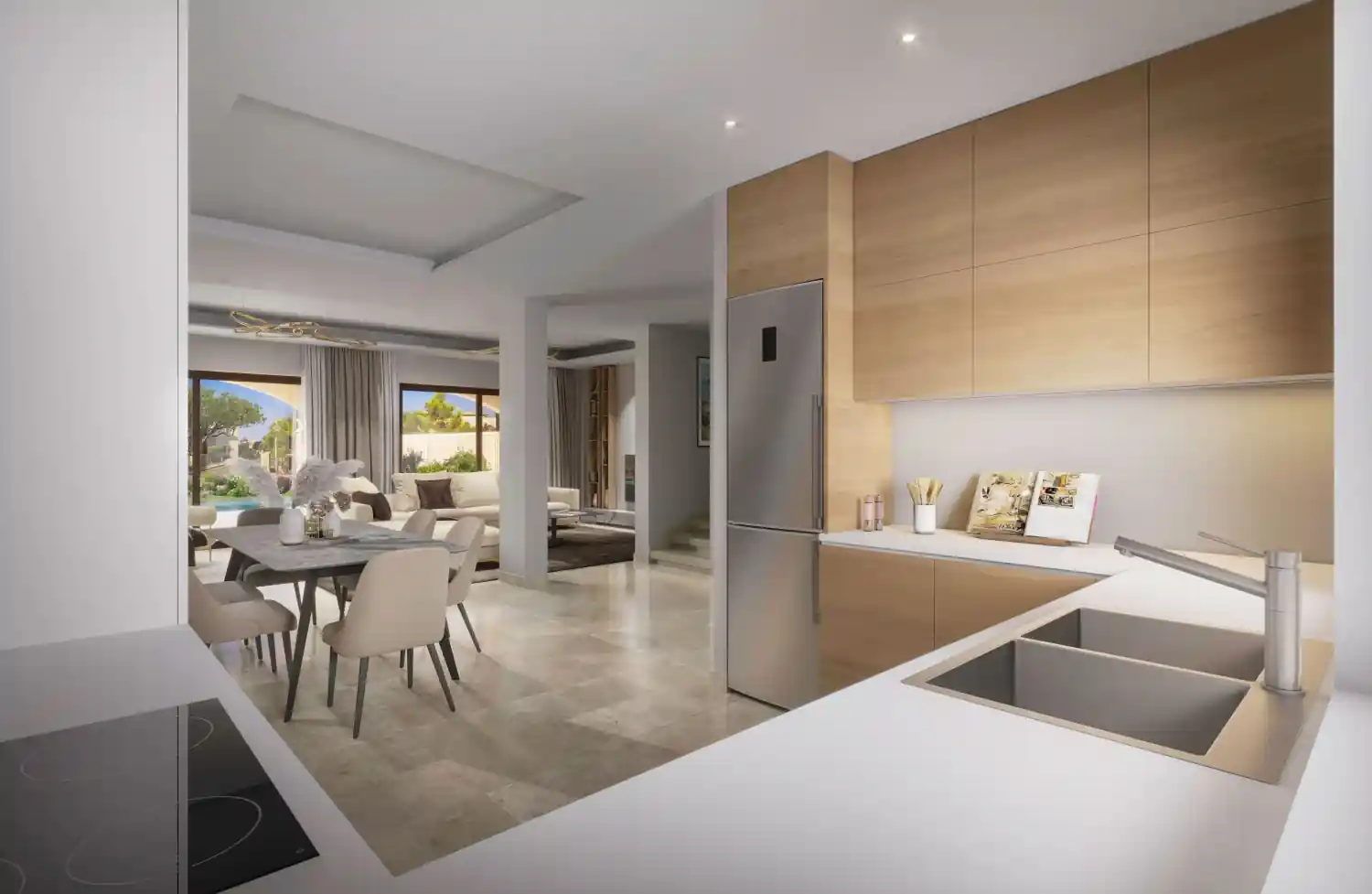 Επιλογή φινιρίσματος του έργου Dionysus Greens Villas 1