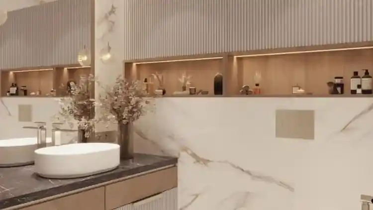 Επιλογή φινιρίσματος του έργου Sunrock Residences 2