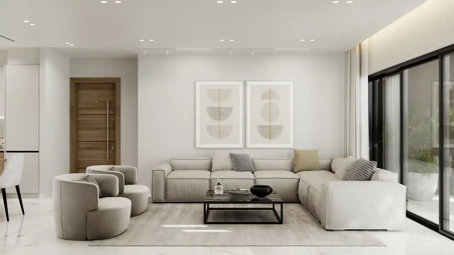 Opcja wykończenia projektu Skiathos Boutique Residence  1
