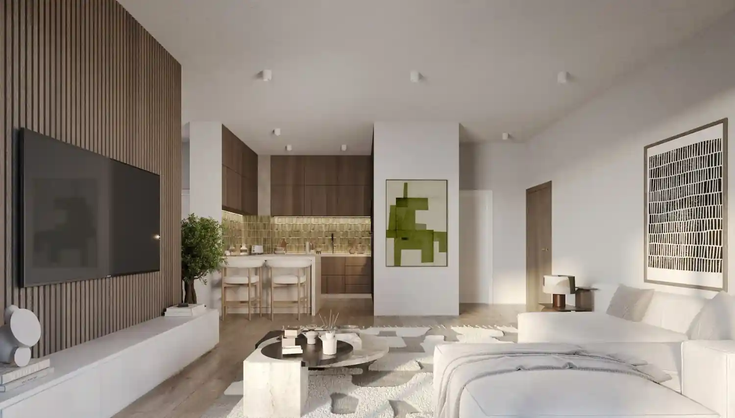 Opcja wykończenia projektu Q Trio Residences 1