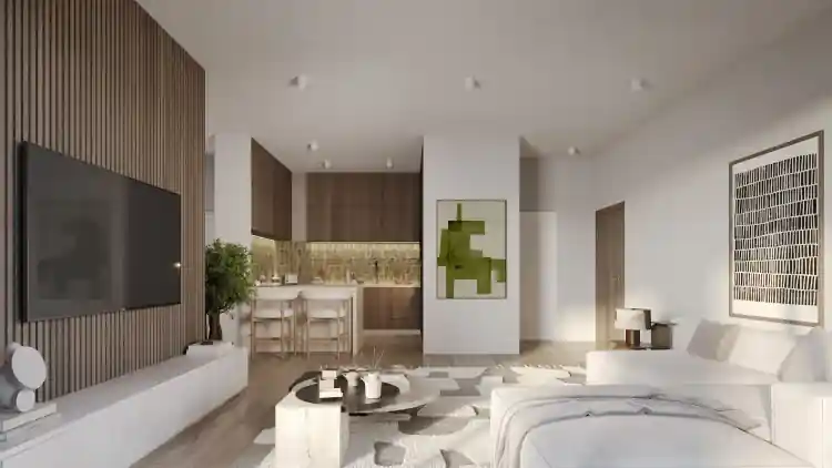Opcja wykończenia projektu Q Trio Residences 1