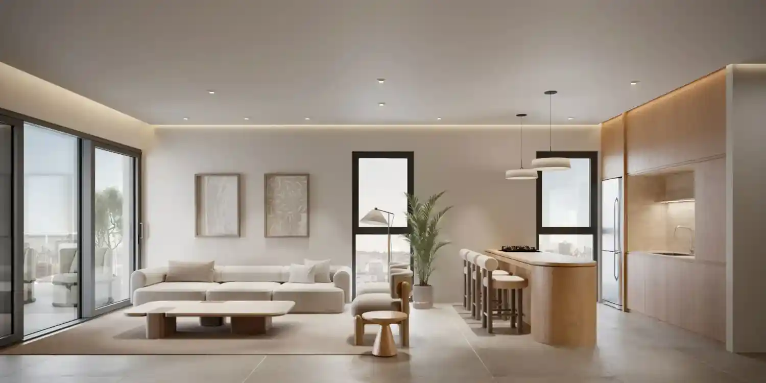 Επιλογή φινιρίσματος του έργου Piraeus Residences 1