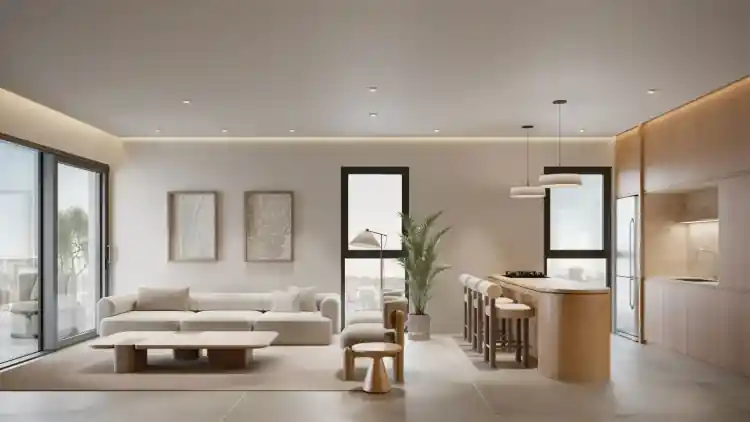 Επιλογή φινιρίσματος του έργου Piraeus Residences 1