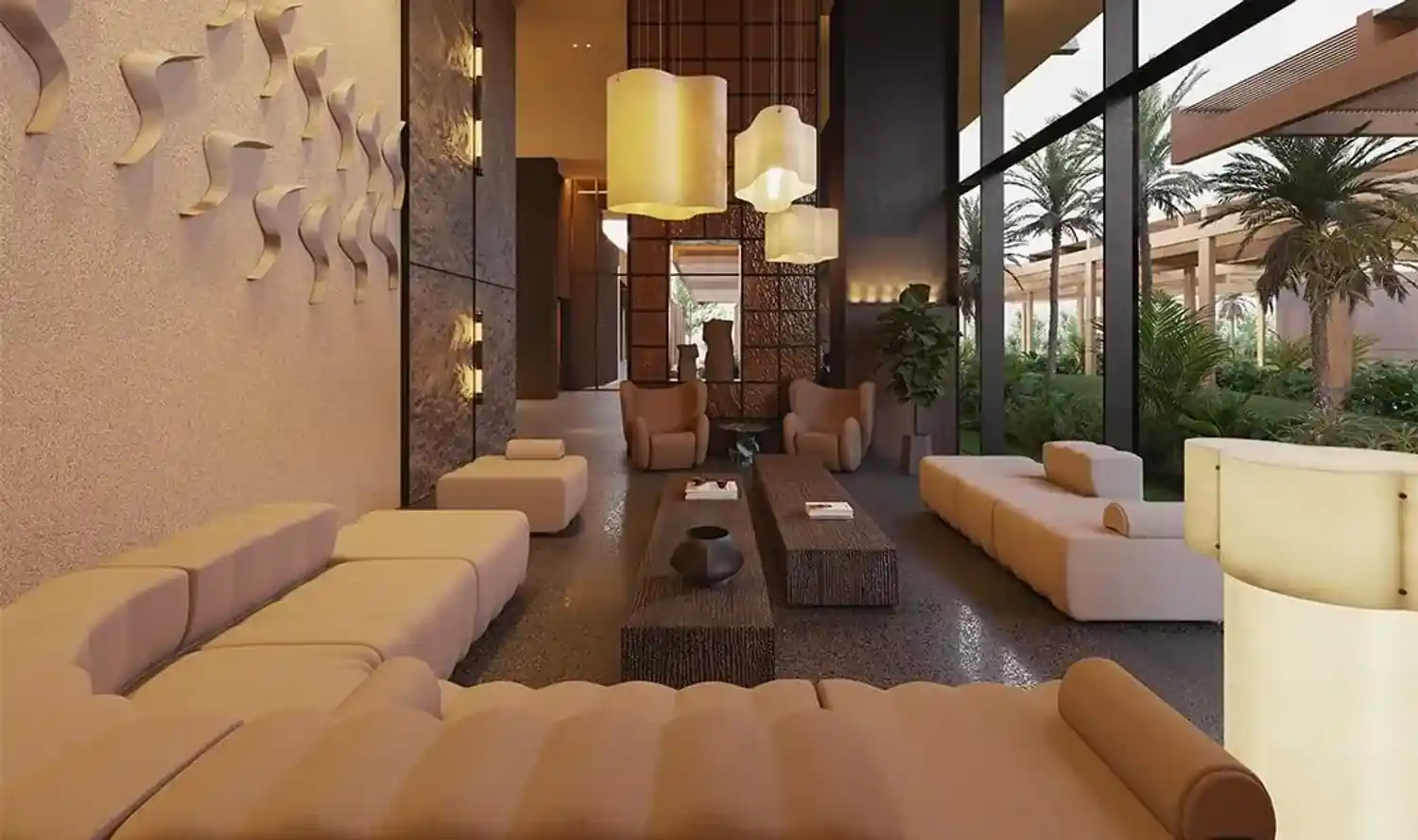 Palm Beach Resort  նախագծի հարդարման տարբերակ 10