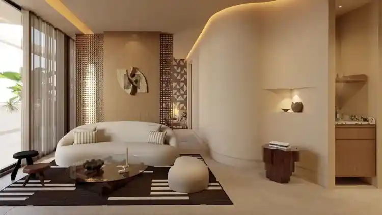 Palm Beach Resort  նախագծի հարդարման տարբերակ 6