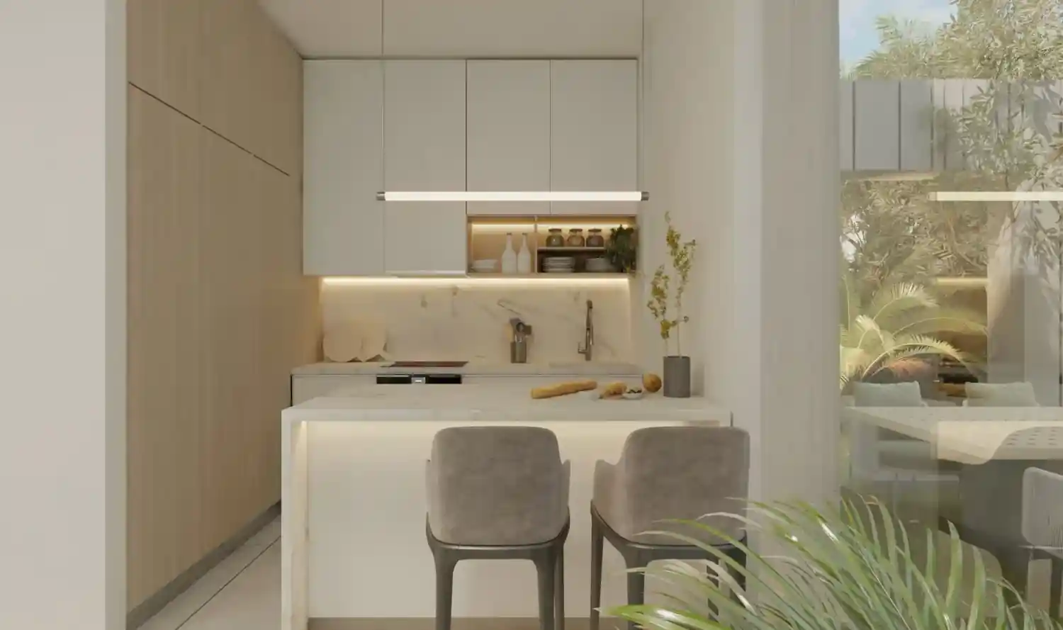 Opcja wykończenia projektu Sea Blanc Residences 1