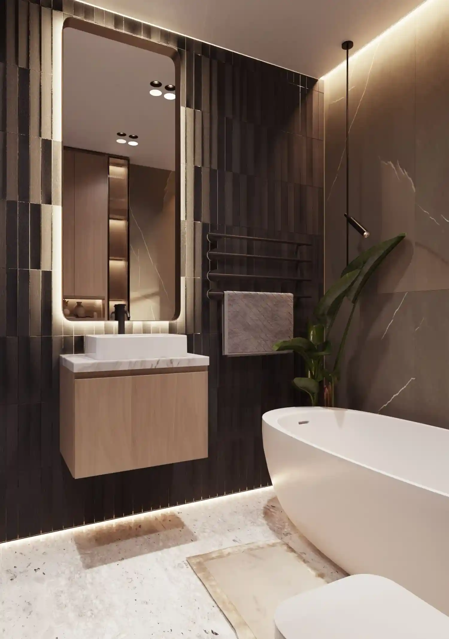 Επιλογή φινιρίσματος του έργου Sunrock Residences 25