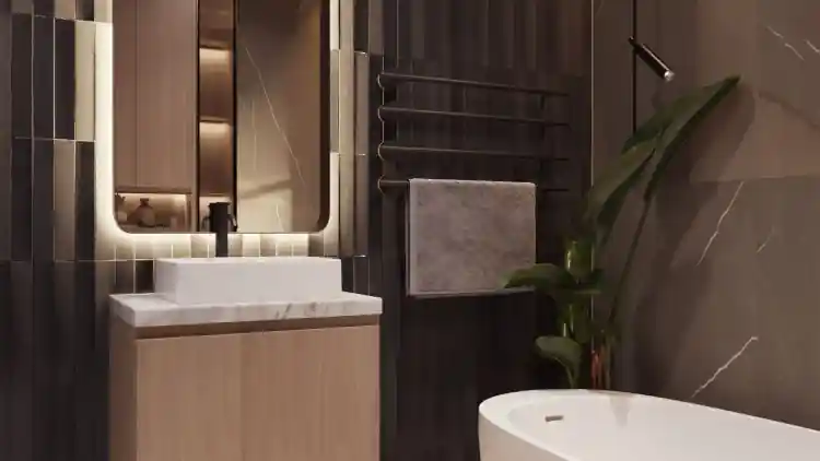 Επιλογή φινιρίσματος του έργου Sunrock Residences 25