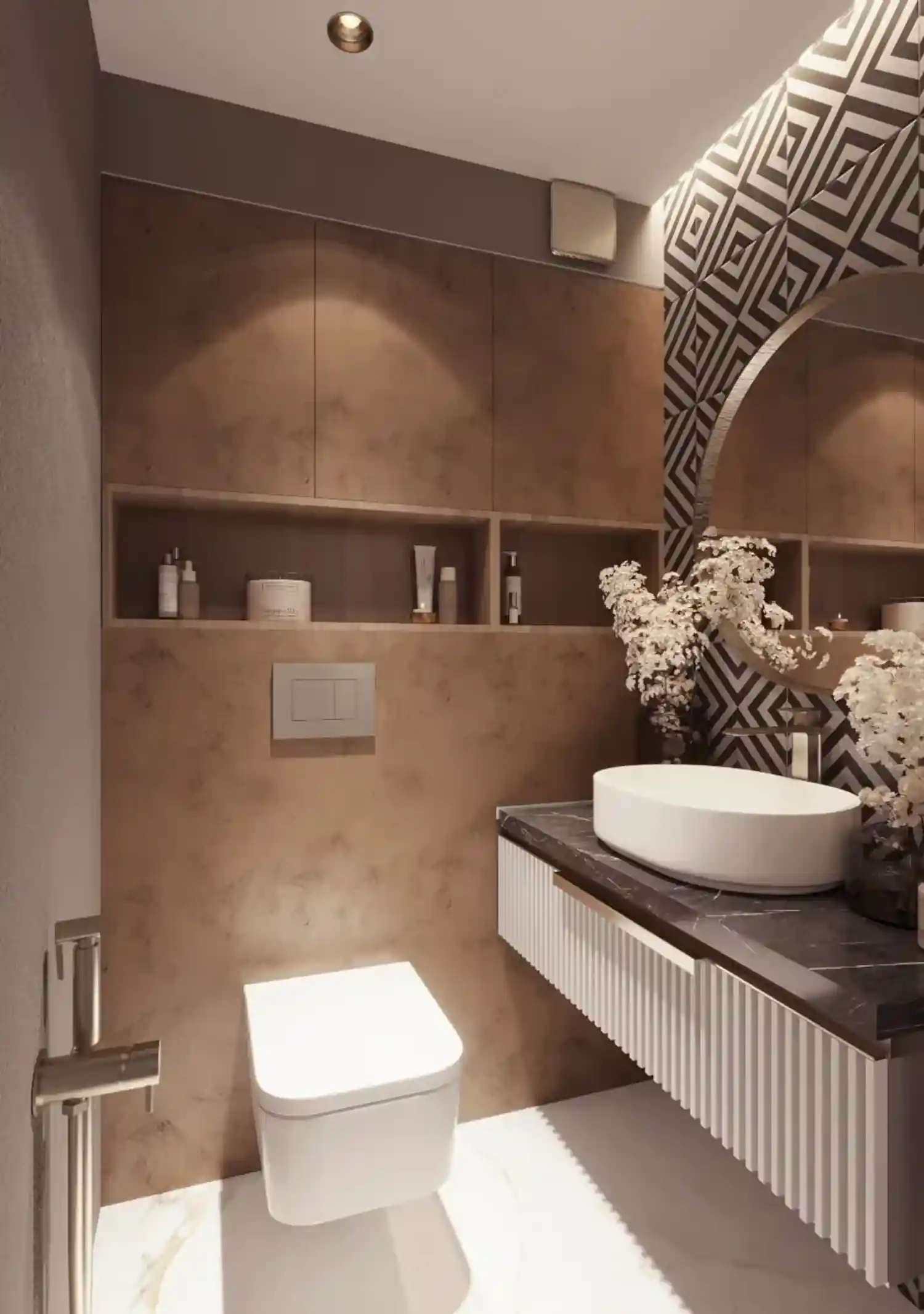 Επιλογή φινιρίσματος του έργου Sunrock Residences 4