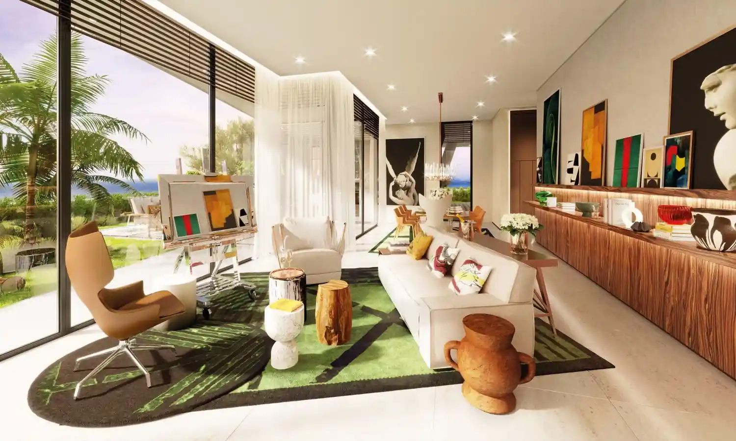 Вариант отделки проекта YOO Limassol Villas 4