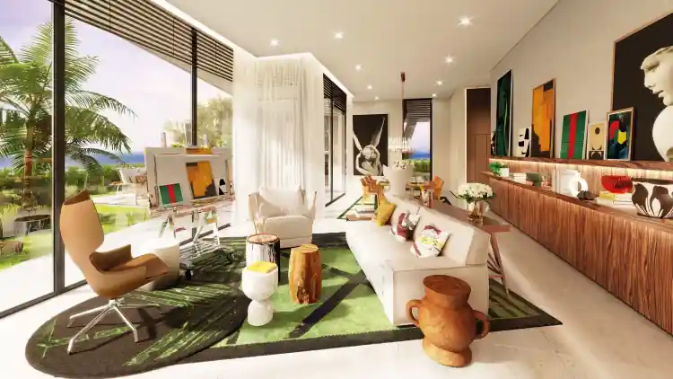 Вариант отделки проекта YOO Limassol Villas 4
