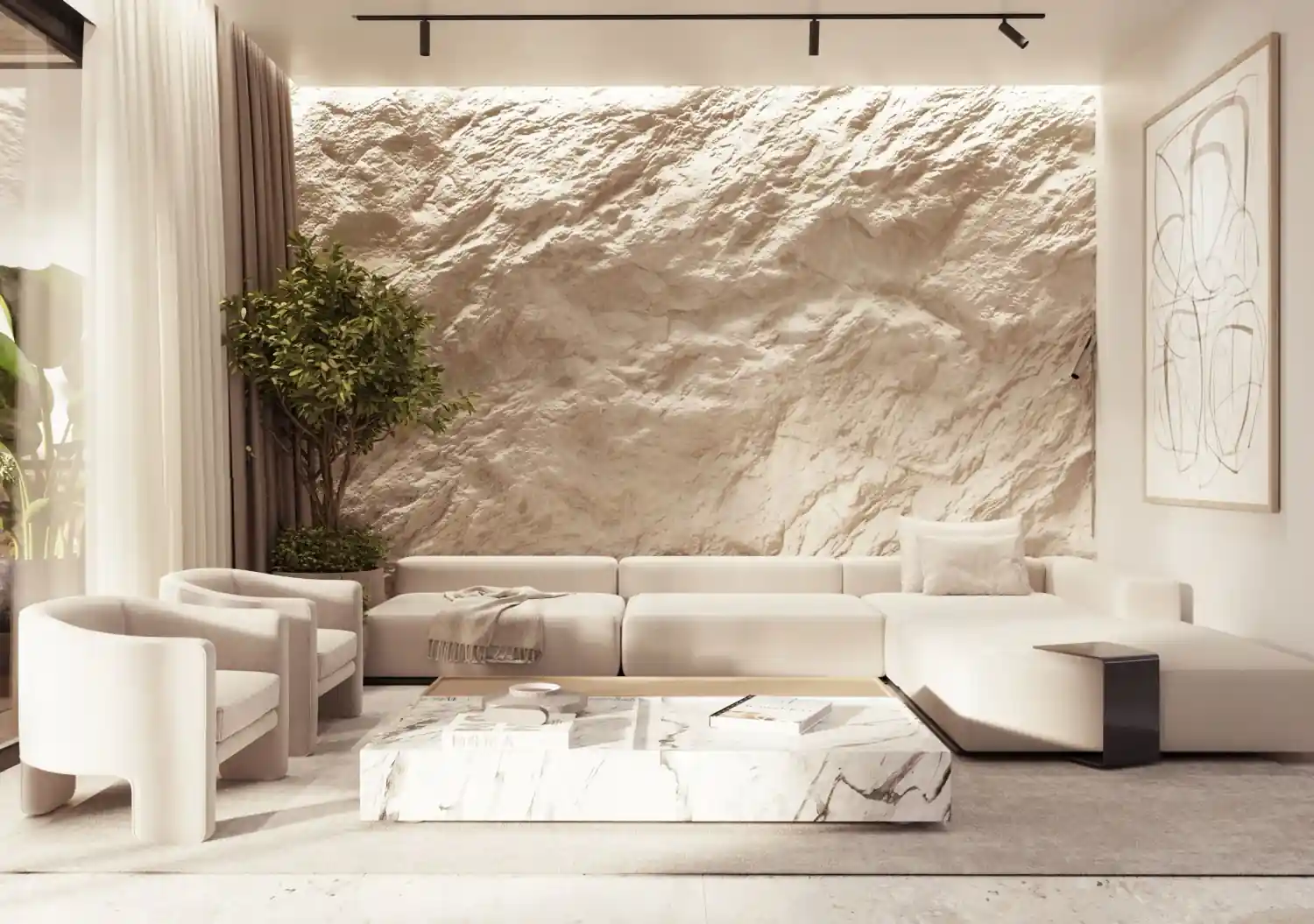 Επιλογή φινιρίσματος του έργου Sunrock Residences 34
