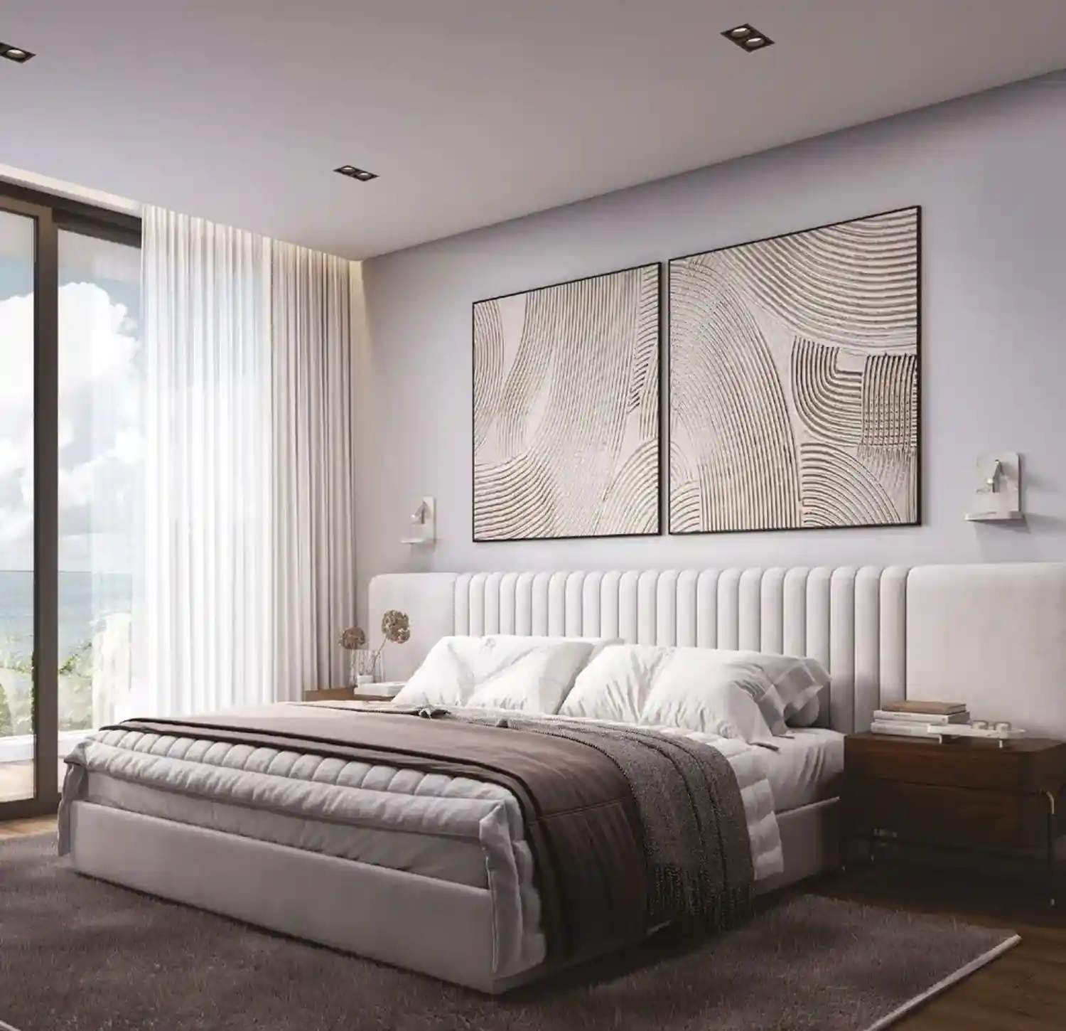 Panorama Apartments նախագծի հարդարման տարբերակ 1