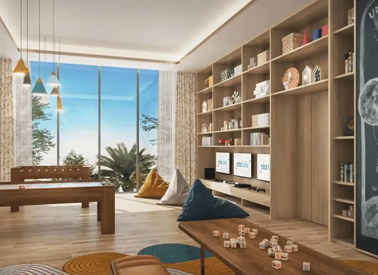 The Ritz-Carlton Residences նախագծի հարդարման տարբերակ 1