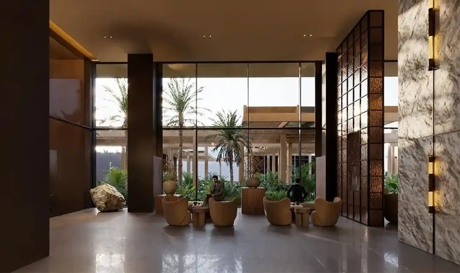 Palm Beach Resort  նախագծի հարդարման տարբերակ 15