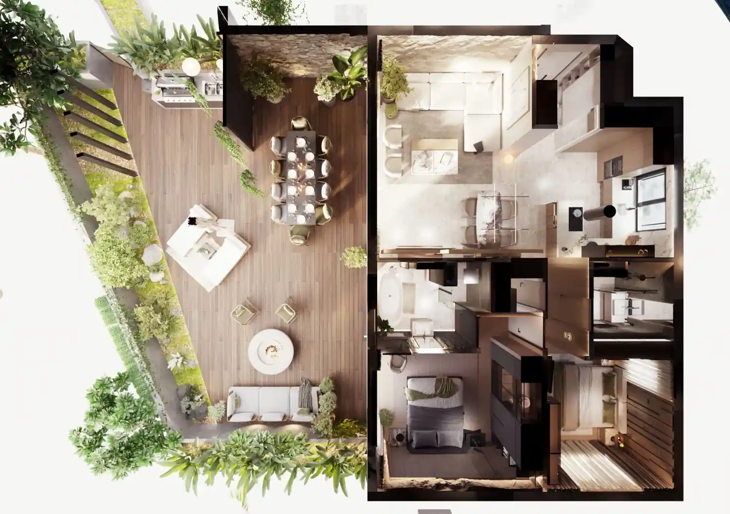 Επιλογή φινιρίσματος του έργου Sunrock Residences 31