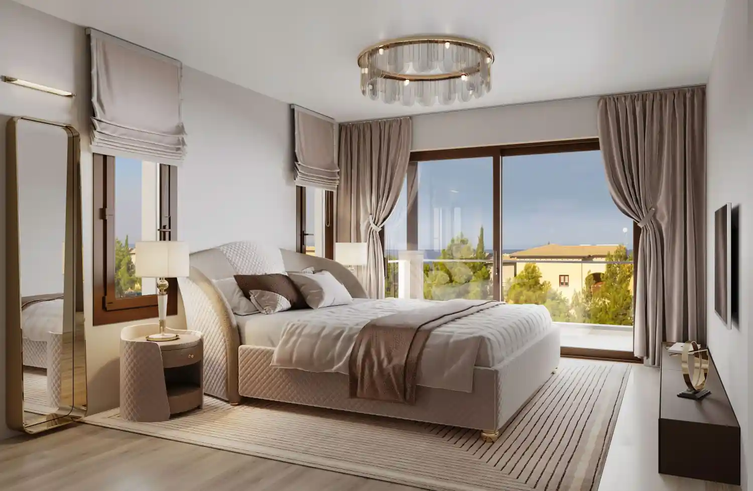 Επιλογή φινιρίσματος του έργου Dionysus Greens Villas 2
