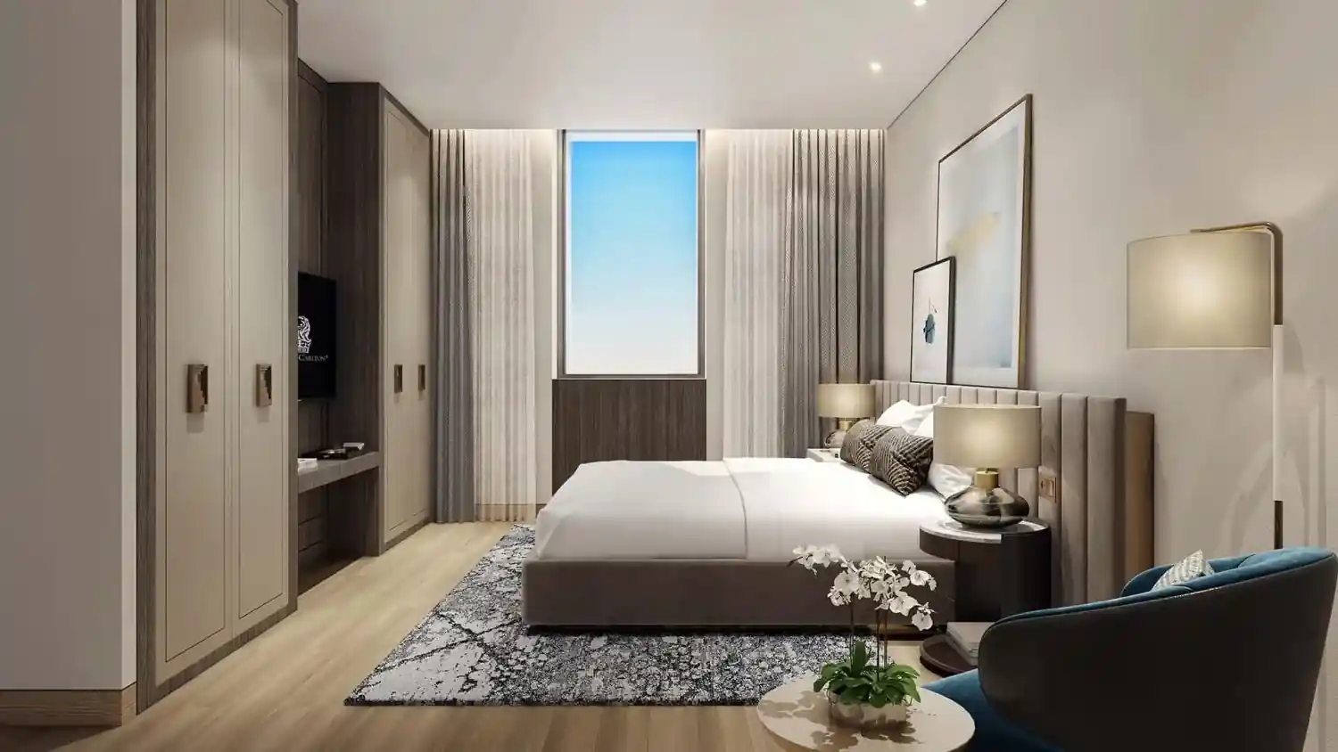 The Ritz-Carlton Residences նախագծի հարդարման տարբերակ 6