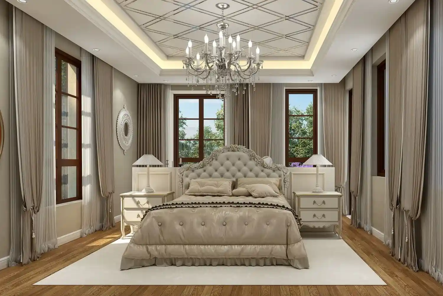 Old Bridge – Luxury Residences նախագծի հարդարման տարբերակ 8
