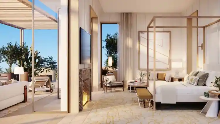 Opcja wykończenia projektu Limassol Greens. The Villas 1