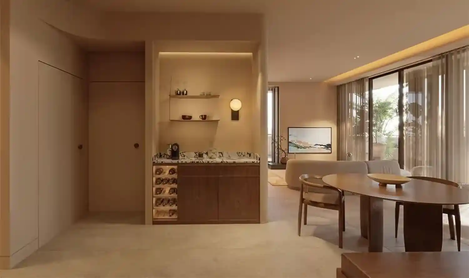 Palm Beach Resort  նախագծի հարդարման տարբերակ 19