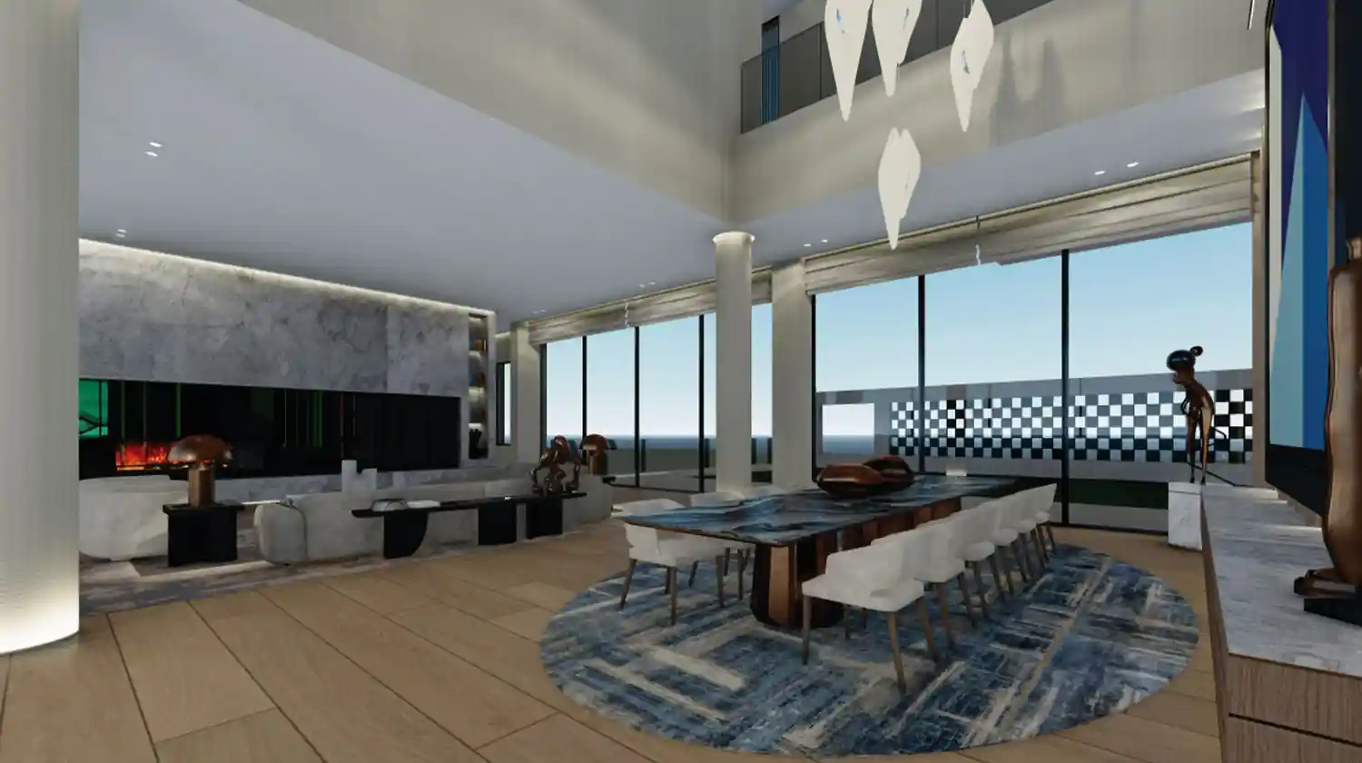 Επιλογή φινιρίσματος του έργου Majestic Villas 8