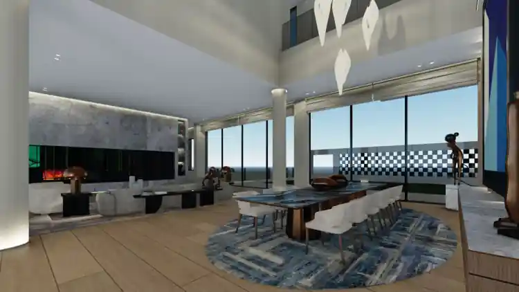 Επιλογή φινιρίσματος του έργου Majestic Villas 8