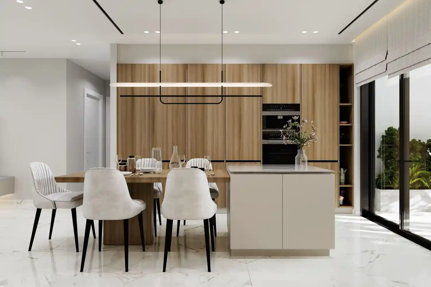 Opcja wykończenia projektu Skiathos Boutique Residence  2