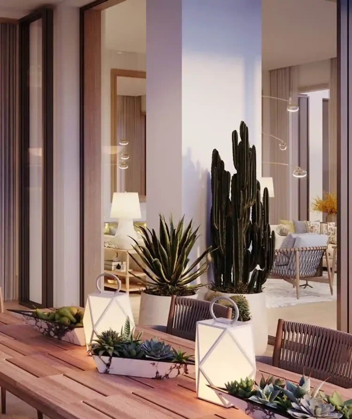 Opcja wykończenia projektu Limassol Greens. The Villas 3