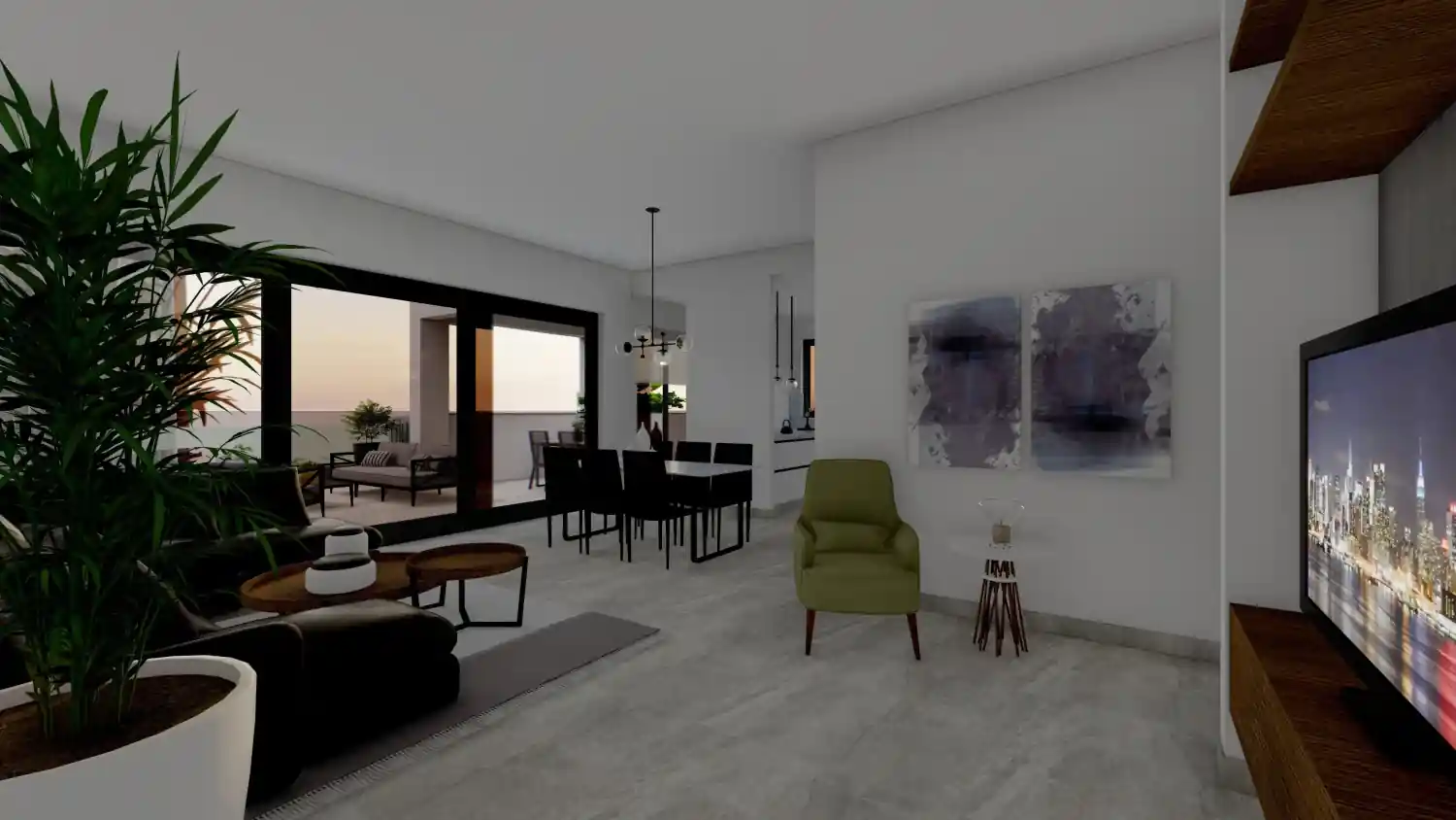 Opcja wykończenia projektu Amber Heights 19