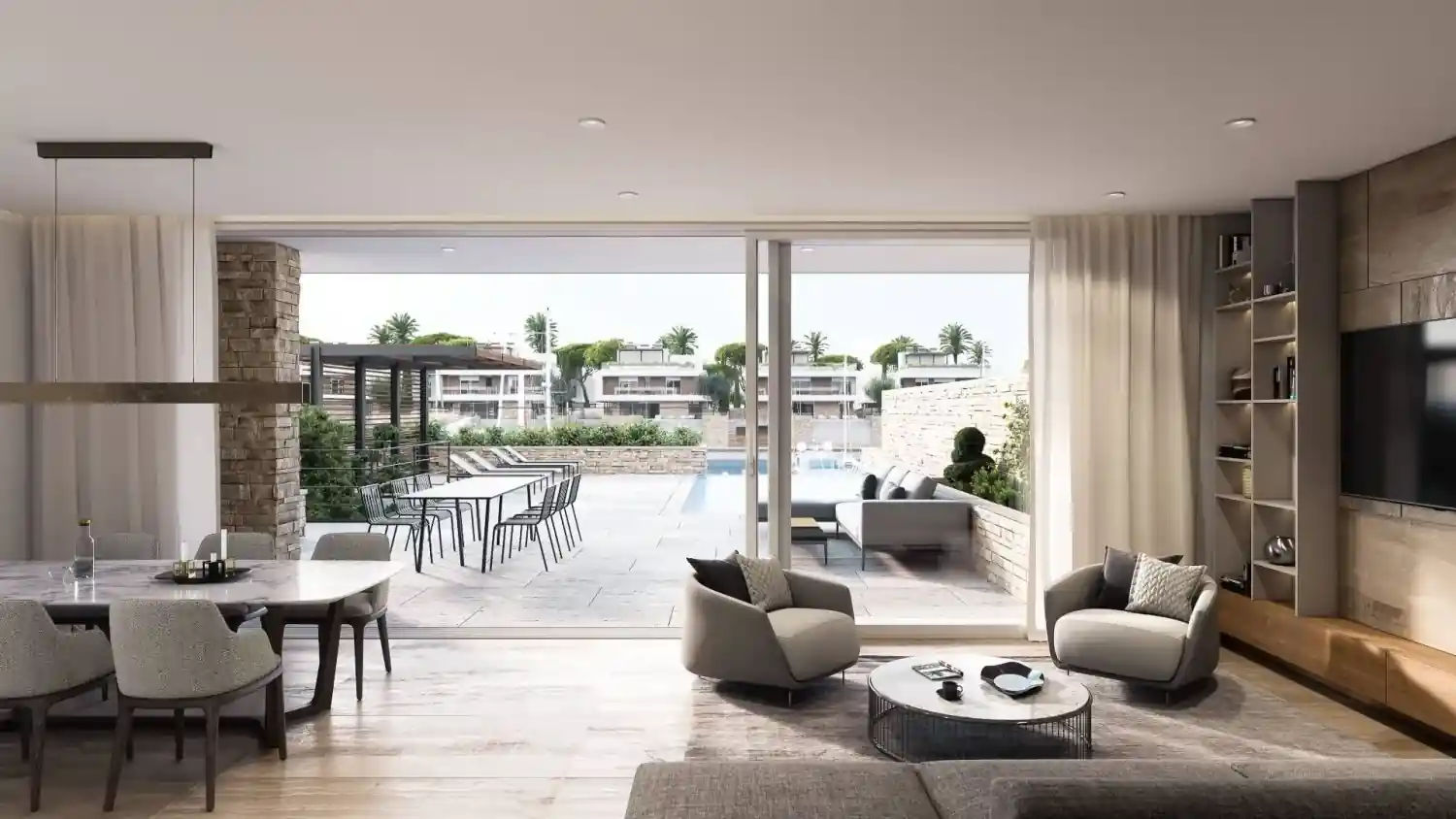 Варіант оздоблення проєкту Ayia Napa Marina. West Tower 2