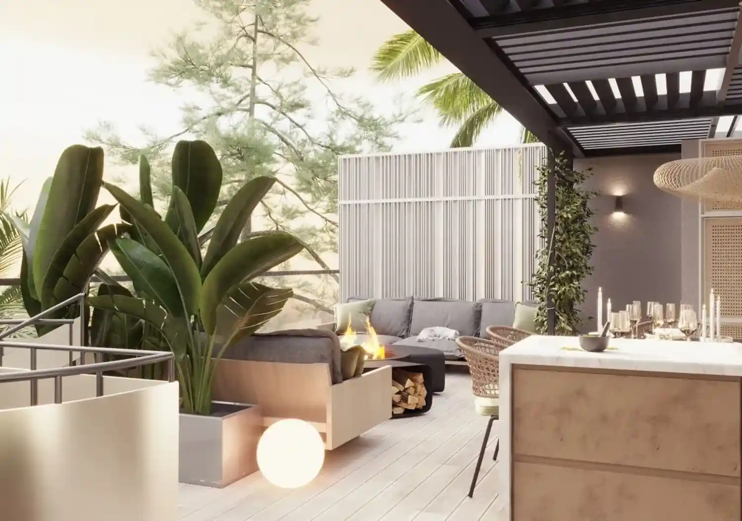 Επιλογή φινιρίσματος του έργου Sunrock Residences 8