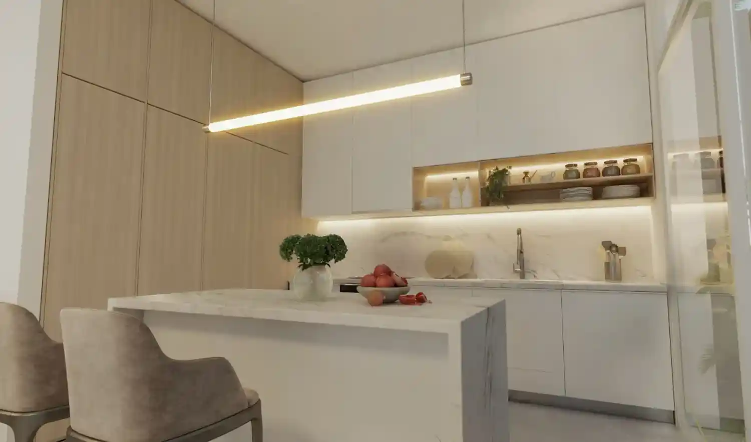 Opcja wykończenia projektu Sea Blanc Residences 2