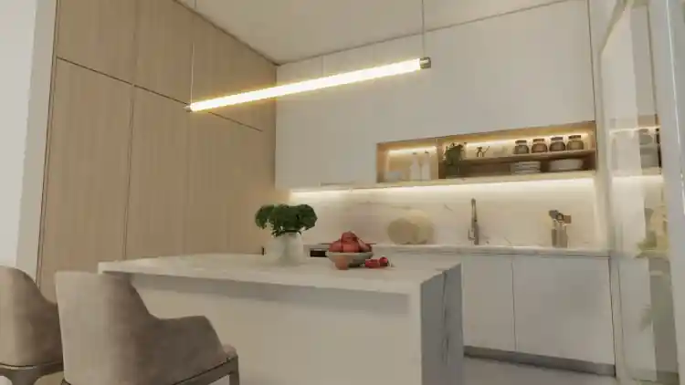 Opcja wykończenia projektu Sea Blanc Residences 2