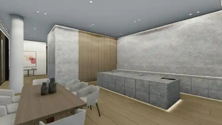 Επιλογή φινιρίσματος του έργου Majestic Villas 4