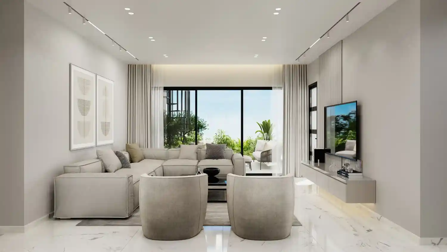 Opcja wykończenia projektu Skiathos Boutique Residence  3