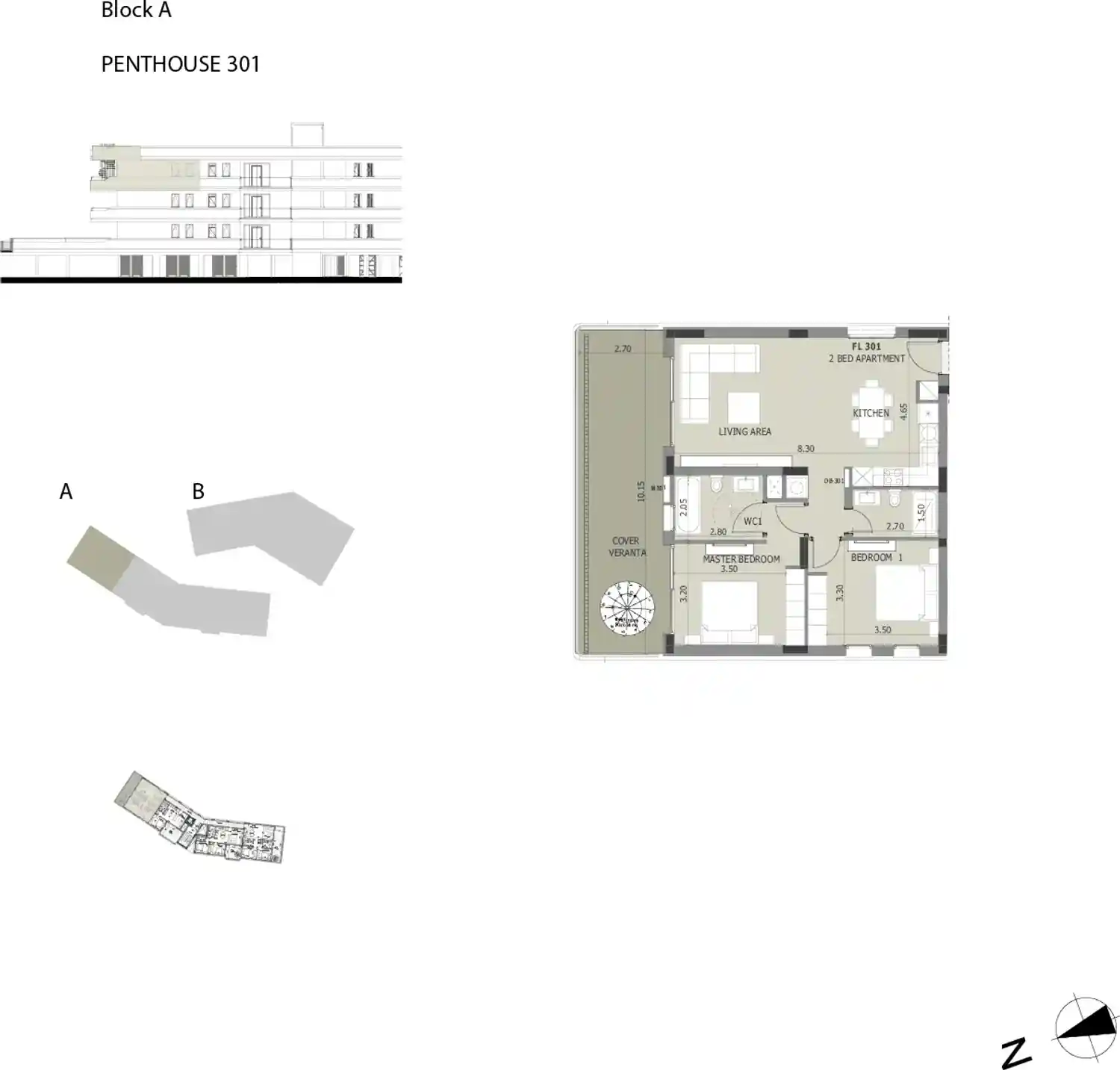 Rzut projektu cypress grove 1