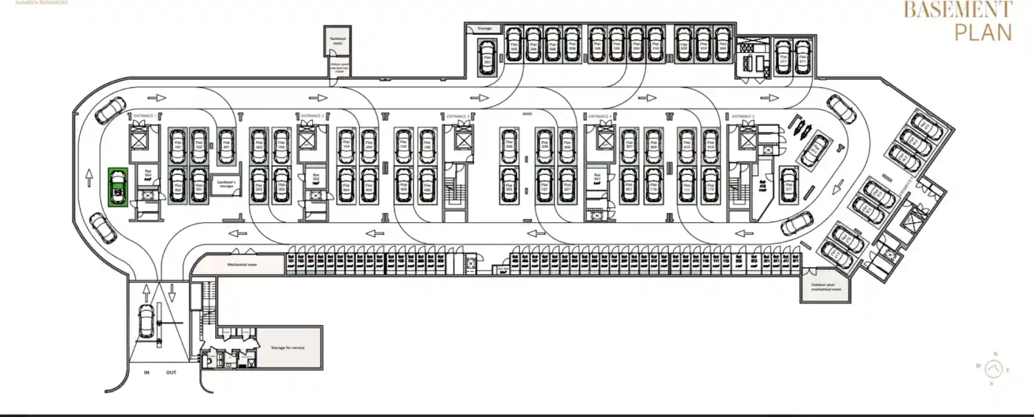 Κάτοψη του έργου Sunrock Residences 2
