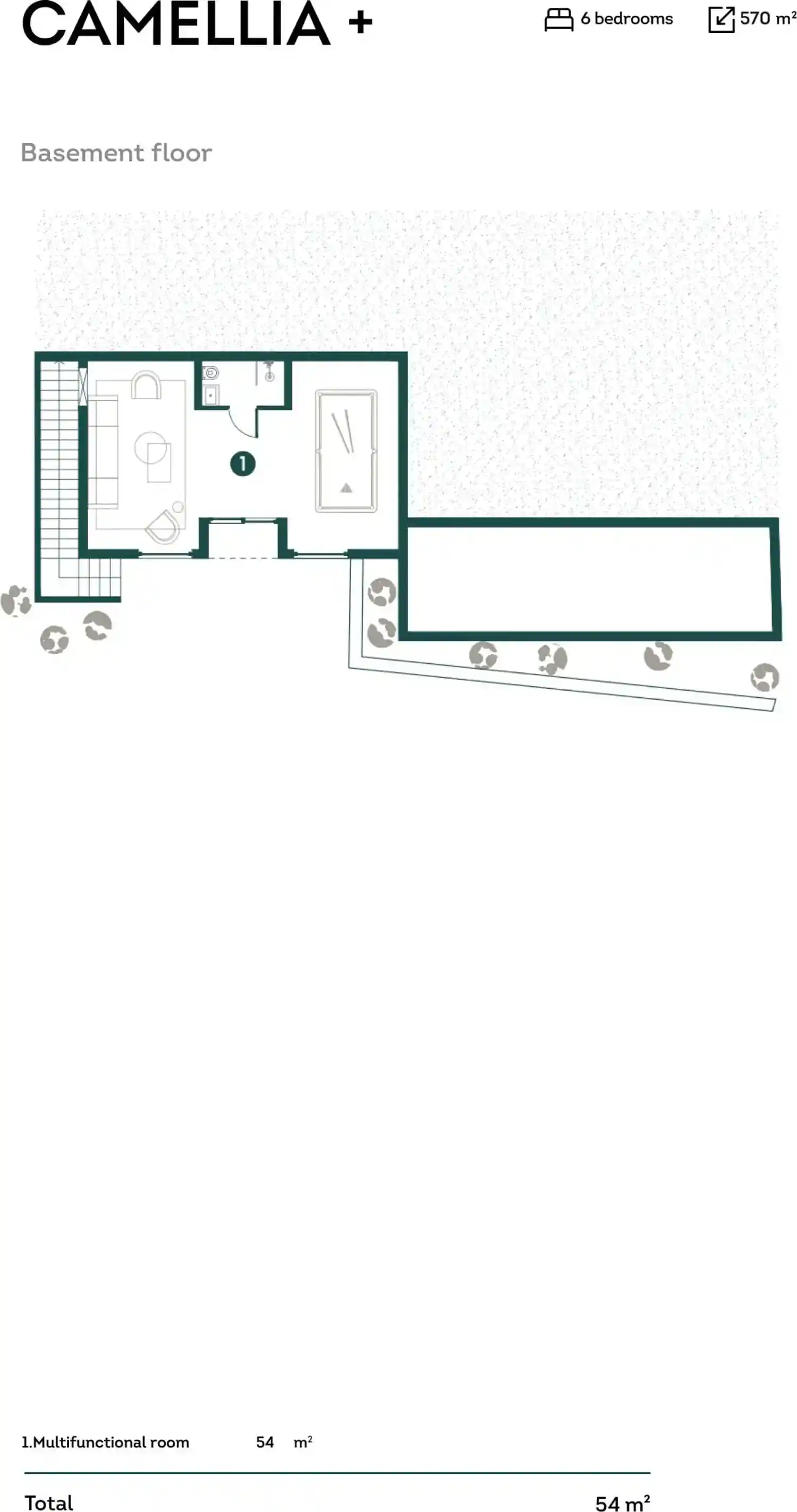 Rzut projektu Palisandro hills 9