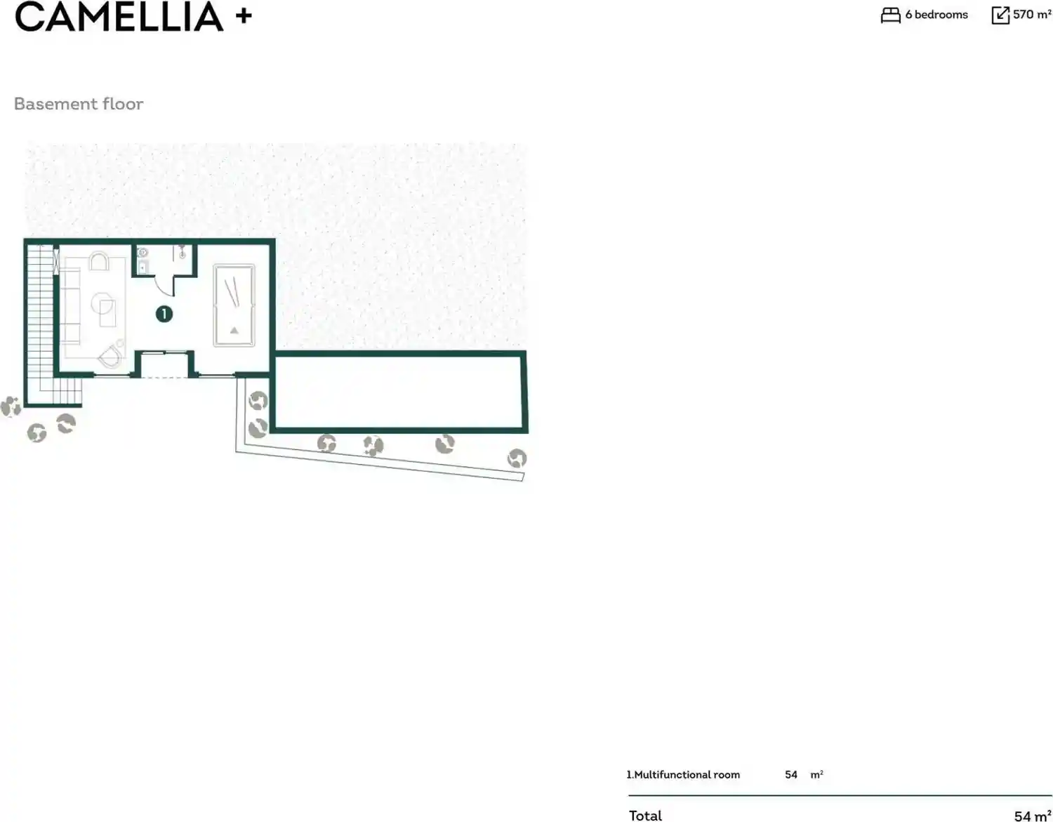 Rzut projektu Palisandro hills 12