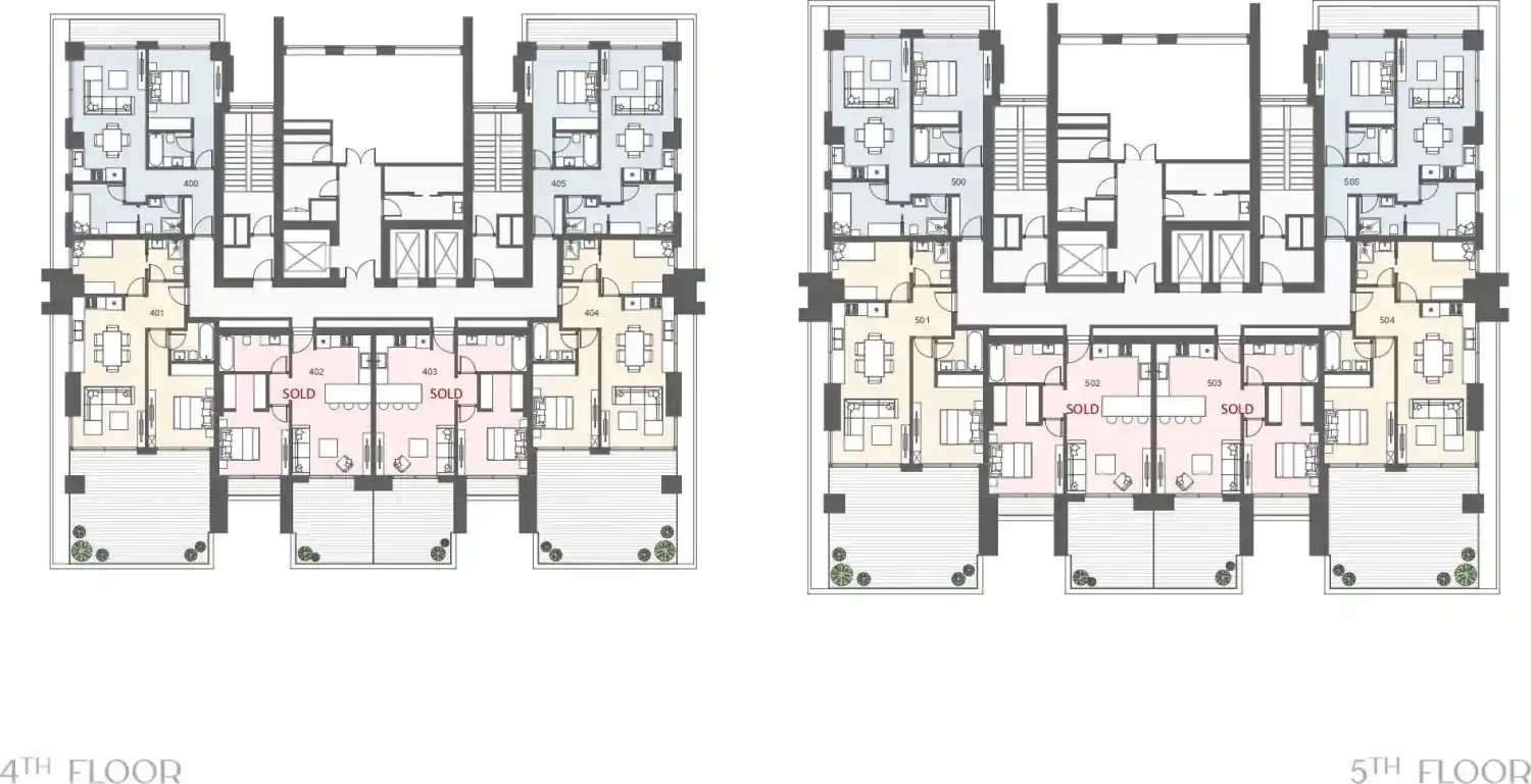 Dream Tower floor plan 14