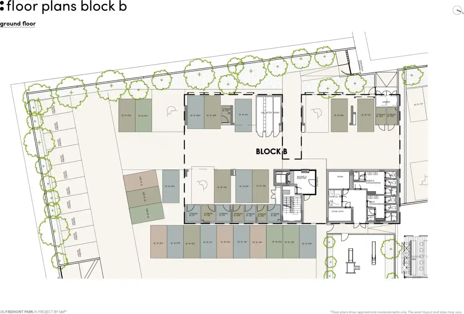Rzut projektu Fremont park 28